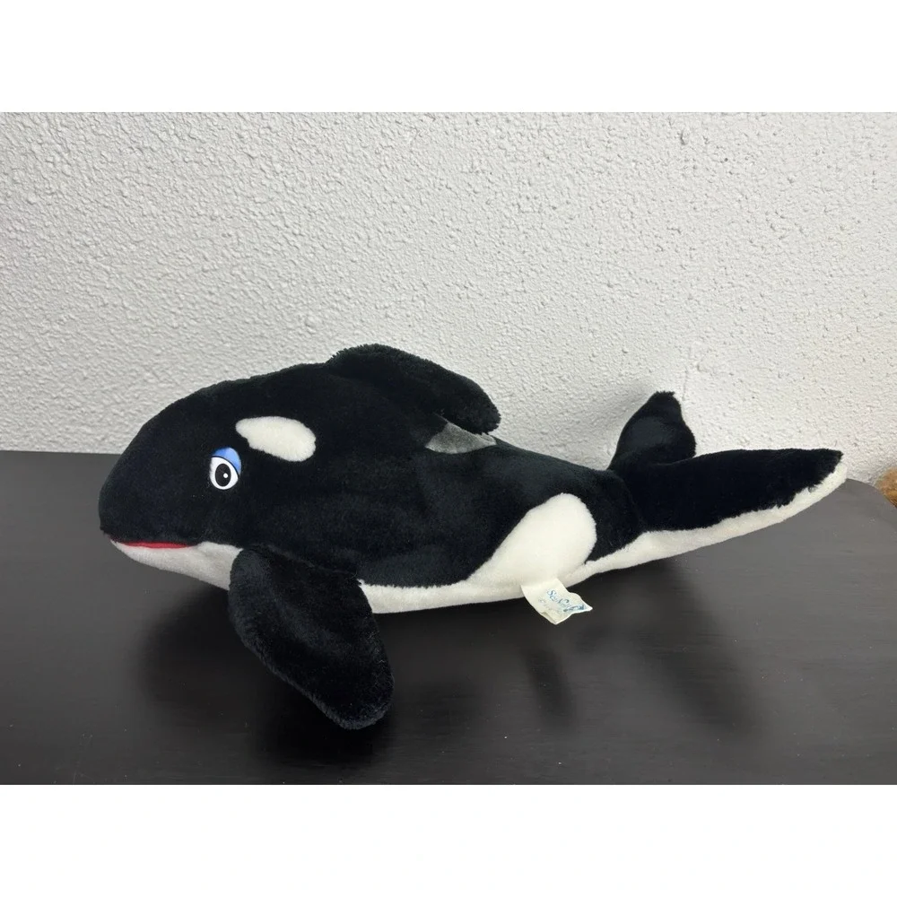 Seaworld Orca Plush Stuffed Animal 14